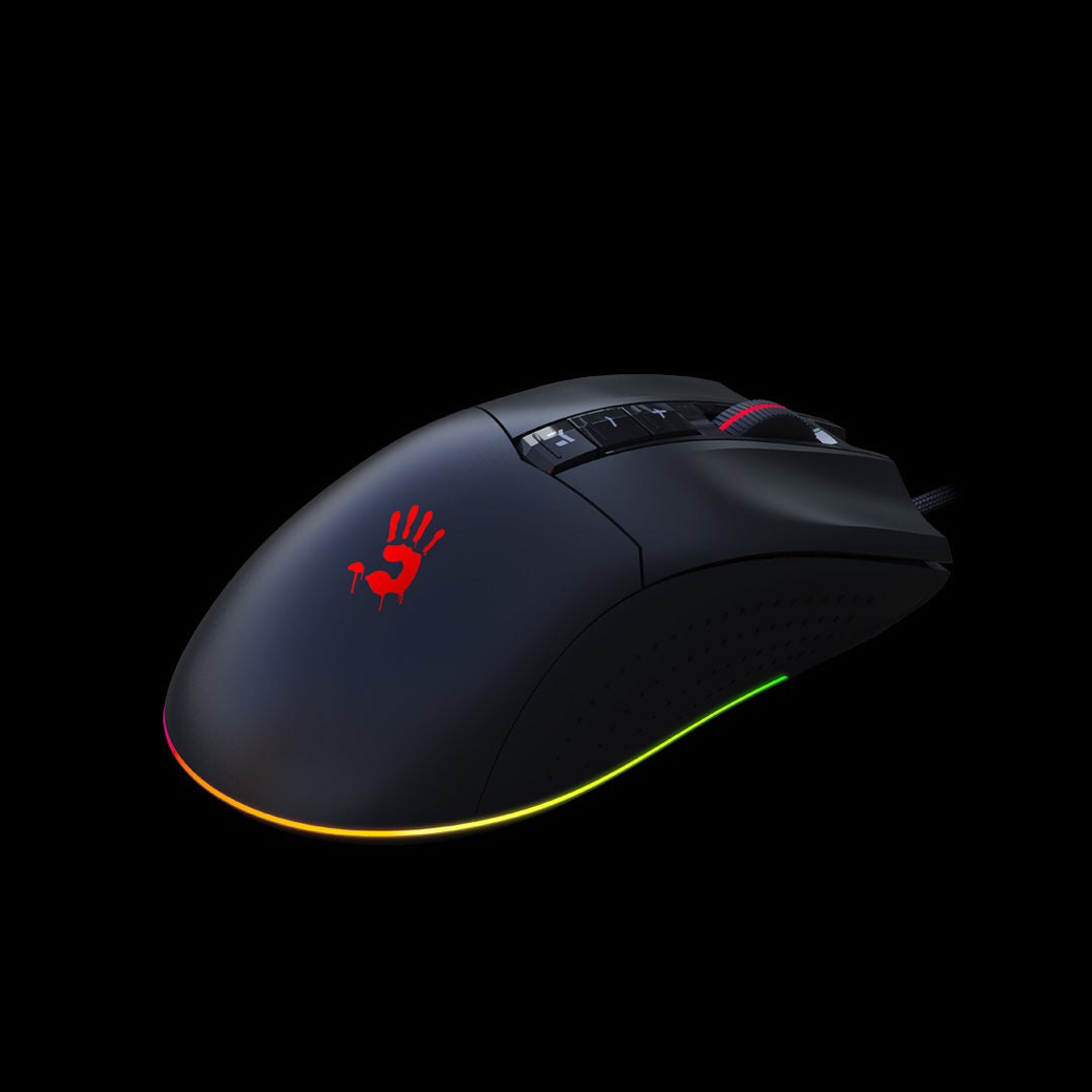 Mouse A4 ES9 Plus Bloody Gaming USB Stone Black