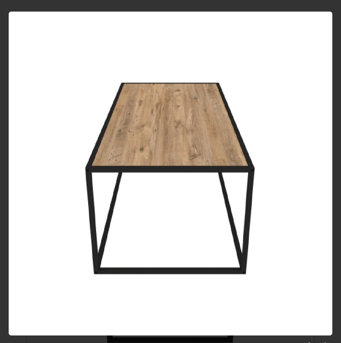 Club table Lisbon - Oak