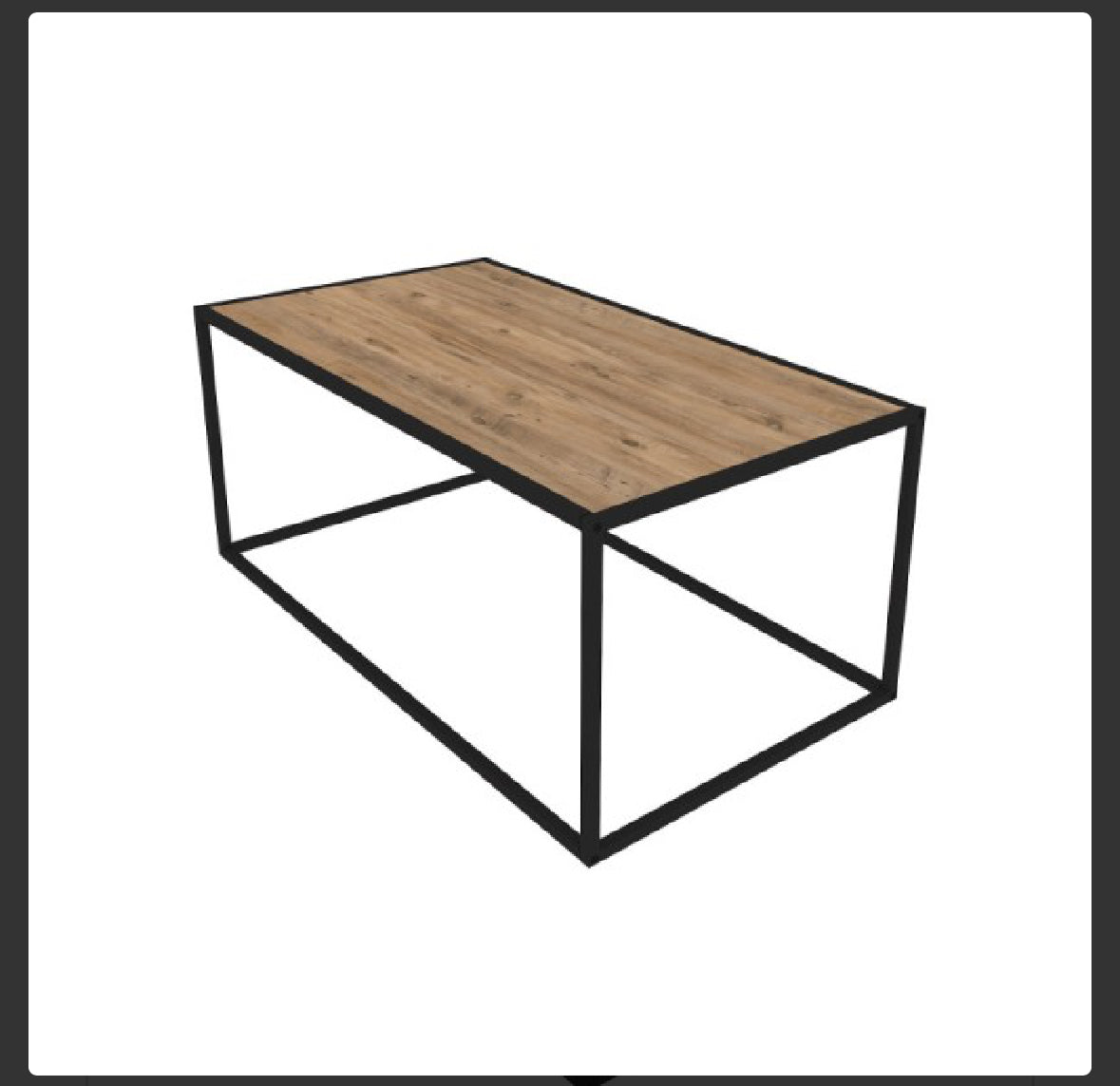 Club table Lisbon - Oak