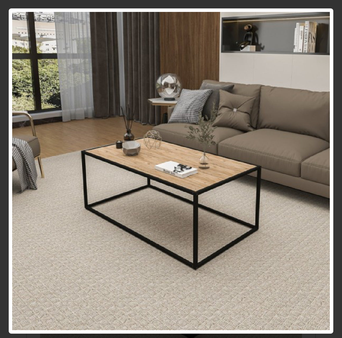 Club table Lisbon - Oak