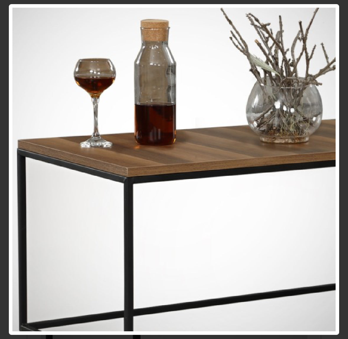 Club table Cosco - Walnut