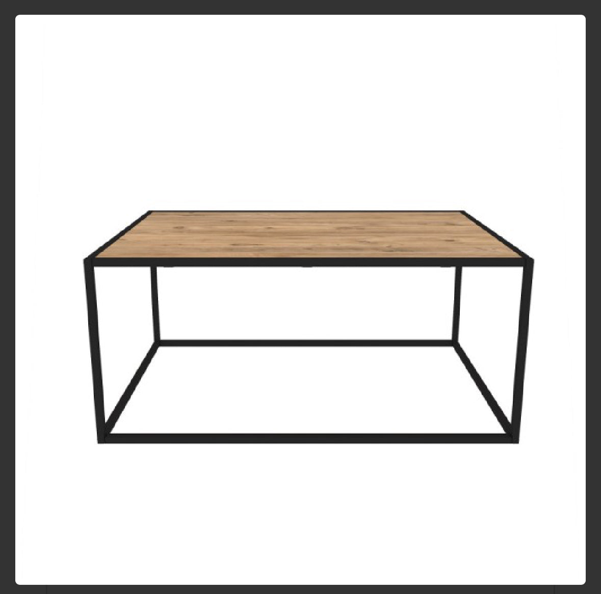 Club table Lisbon - Oak