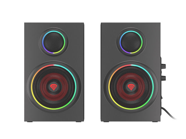 Speakers 2.0 Genesis Helium 300BT ARGB w/Bluetooth Gaming