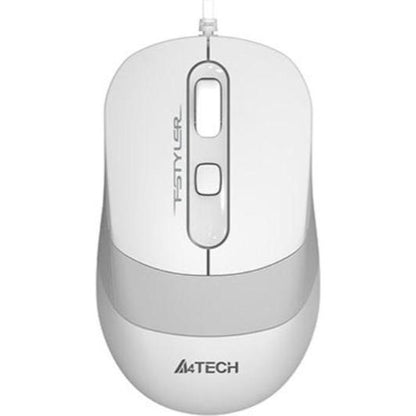 Mouse A4 FM10S Silent USB White