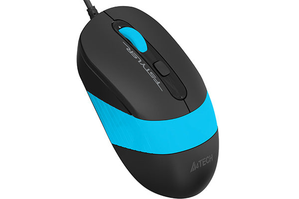 Mouse A4 FM10S Silent USB Blue