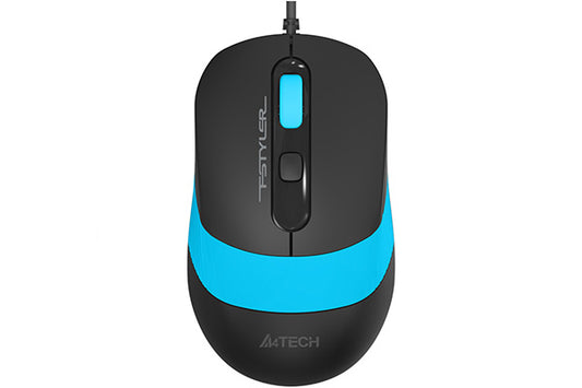 Mouse A4 FM10S Silent USB Blue