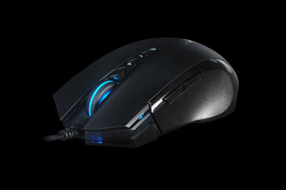 Mouse A4 X89 Gaming Oscar Neon 2400 DPI Adjustable Black