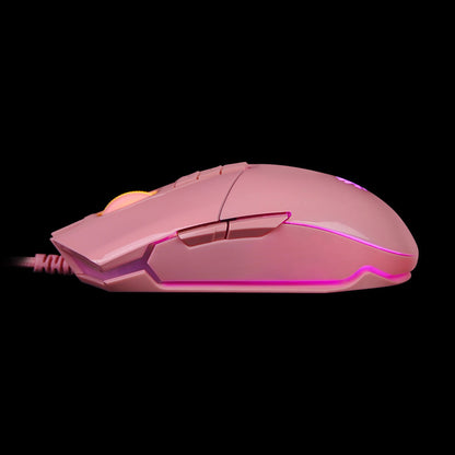 Mouse A4 P91S Bloody Gaming RGB USB Pink Activated