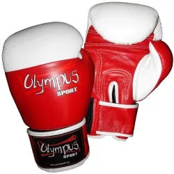 Boxing Gloves Olympus by RAJA COMPETITION Genuine Leather Velcro