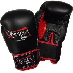 Boxing Gloves Olympus by RAJA Genuine Leather Double Color