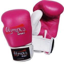 Boxing Gloves Olympus by RAJA Genuine Leather Double Color