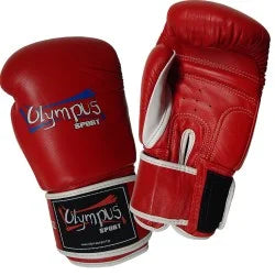 Boxing Gloves Olympus by RAJA Genuine Leather Double Color