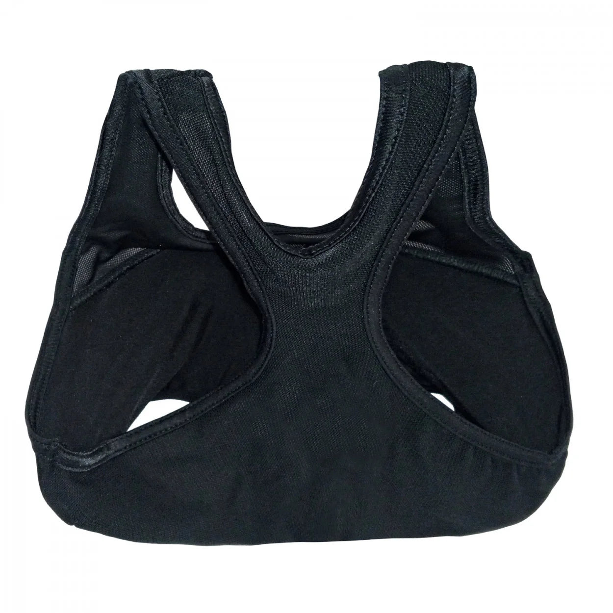 Ladies Chest Guard and Insert Cups Olympus SPANDEX Black