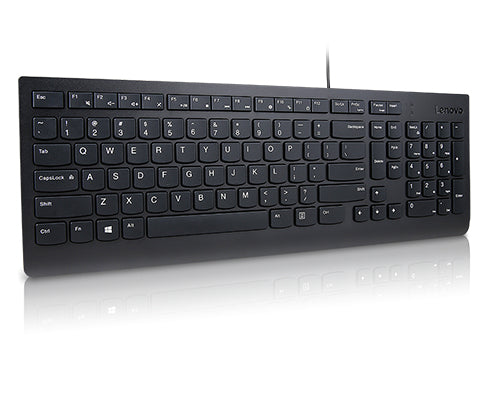 Keyboard Lenovo Essential Wired USB Black