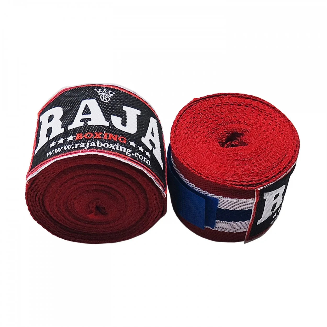 Hand Wraps Raja Cotton Traditional 5x500cm - Blue / Red / White