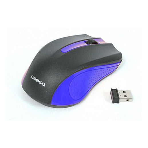 Mouse Omega Wireless OM-419 Black/Blue