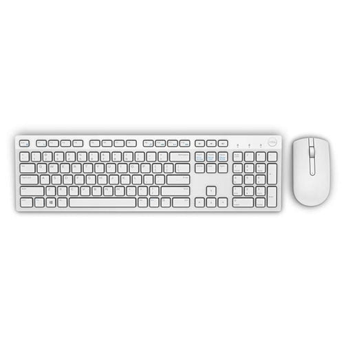 Keyboard Dell KM636 Wireless White w/Mouse