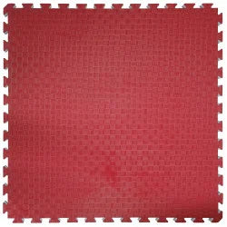 Tatami Puzzle Mat ECONOMY EVA Foam 100x100x2.5cm Red