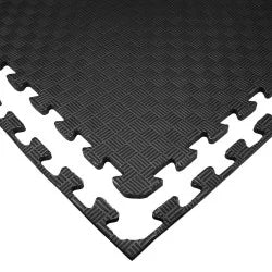 Tatami Puzzle EVA Foam ECO PLAY 100 x 100 x 1.3cm Black