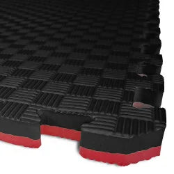 Tatami Puzzle EVA Foam MULTI REVERSIBLE 100 x 100 x 2.6cm  Black/Red