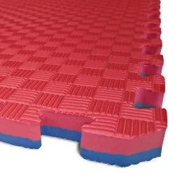 Tatami Puzzle EVA Foam MULTI REVERSIBLE 100 x 100 x 2.6cm red/blue