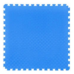 Tatami Puzzle EVA Foam MULTI SINGLE 100 x 100 x 1.3cm Blue