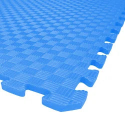 Tatami Puzzle EVA Foam MULTI SINGLE 100 x 100 x 1.3cm Blue