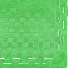 Tatami Puzzle EVA Foam MULTI SINGLE 100 x 100 x 1.3cm Green