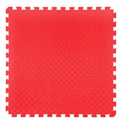 Tatami Puzzle EVA Foam MULTI SINGLE 100 x 100 x 1.3cm Red