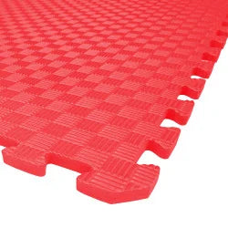 Tatami Puzzle EVA Foam MULTI SINGLE 100 x 100 x 1.3cm Red