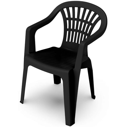 PROGARDEN chair Altea PVC 56x56x81 cm Antracit