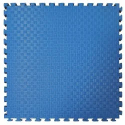 Tatami Puzzle Mat ECONOMY EVA Foam 100x100x2.5cm Blue