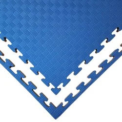 Tatami Puzzle Mat ECONOMY EVA Foam 100x100x2.5cm Blue