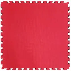 Tatami Puzzle Mat EVA Foam Reversible100x100x3cm Blue/Red