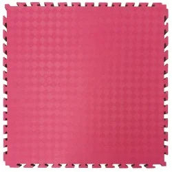 Tatami Puzzle Mat EVA Foam Reversible S1225 Pattern 100x100x4cm Blue/Red