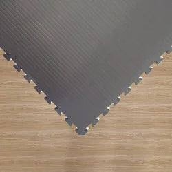 Tatami Puzzle Mat Foam JY Wooden Profile 2.5cm Wood/Gray