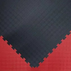 Tatami Puzzle Mat Foam JY 100x100x2.5cm – Square Pattern Black Red