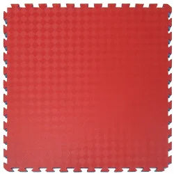 Tatami Puzzle Mat Foam JY 100x100x2.5cm – Square Pattern  Blue Red