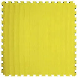 Tatami Puzzle Mat Foam JY 100x100x2.5cm - Wave Pattern Yellow Blue