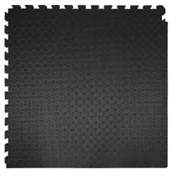 Tatami Puzzle Mat FOAM JY 50Ο HARD 100x100x2.5cm  Black Silver