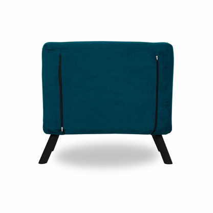 Sofa bed 1-seater Sando Petrol Green