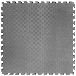 Tatami Puzzle Mat ECONOMY EVA Foam 2cm Black / Silver