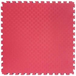 Tatami Puzzle EVA Foam MULTI SINGLE 100 x 100 x 1.3cm Blue / Red