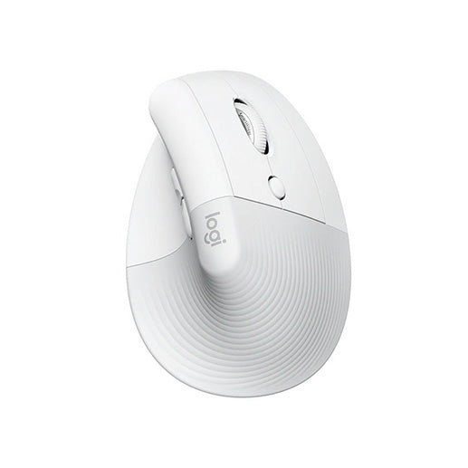 Mouse Logitech Wireless Lift Vertical Egonomic White