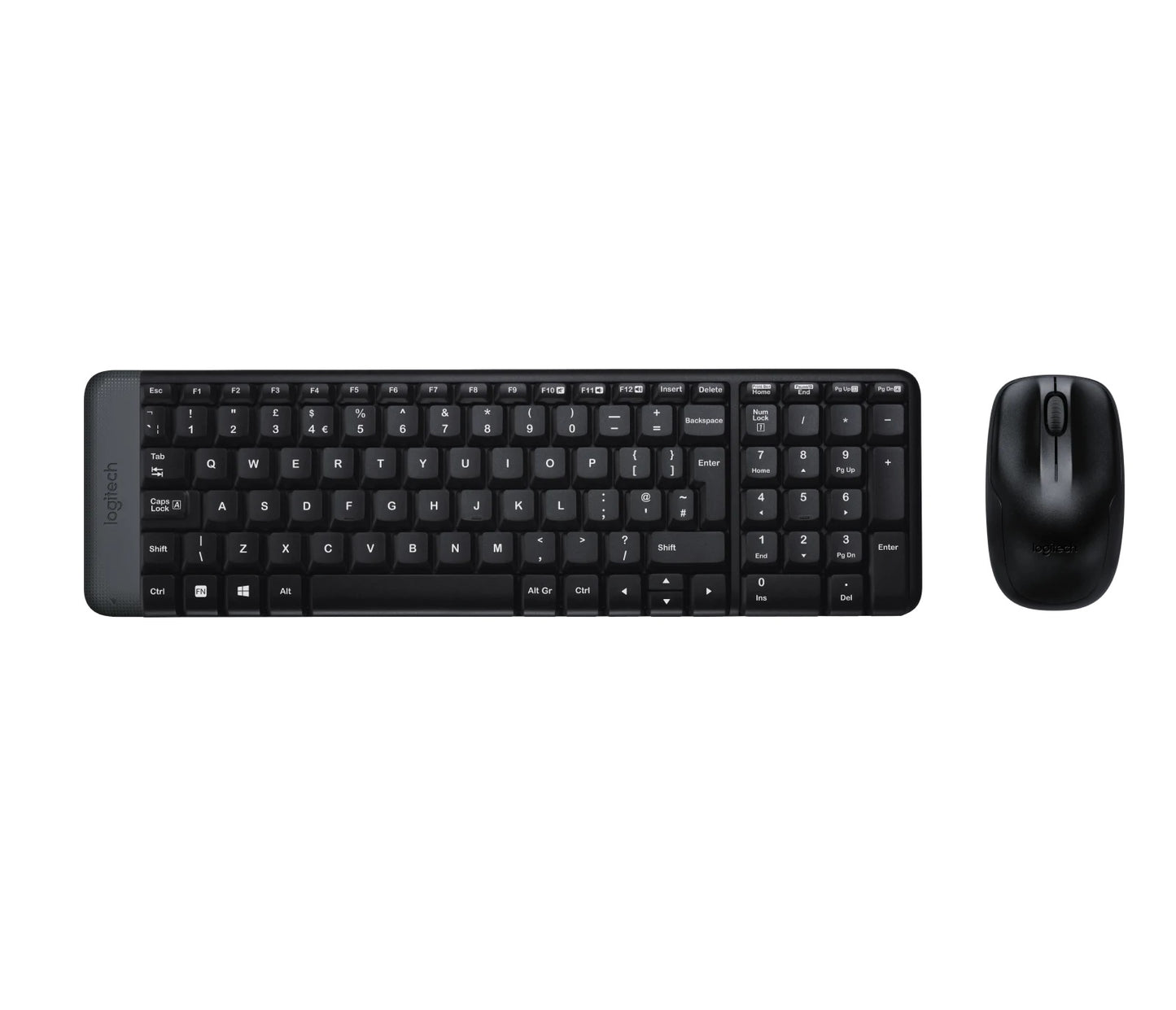 Keyboard Logitech Wireless Desktop MK220 w/Mouse Black