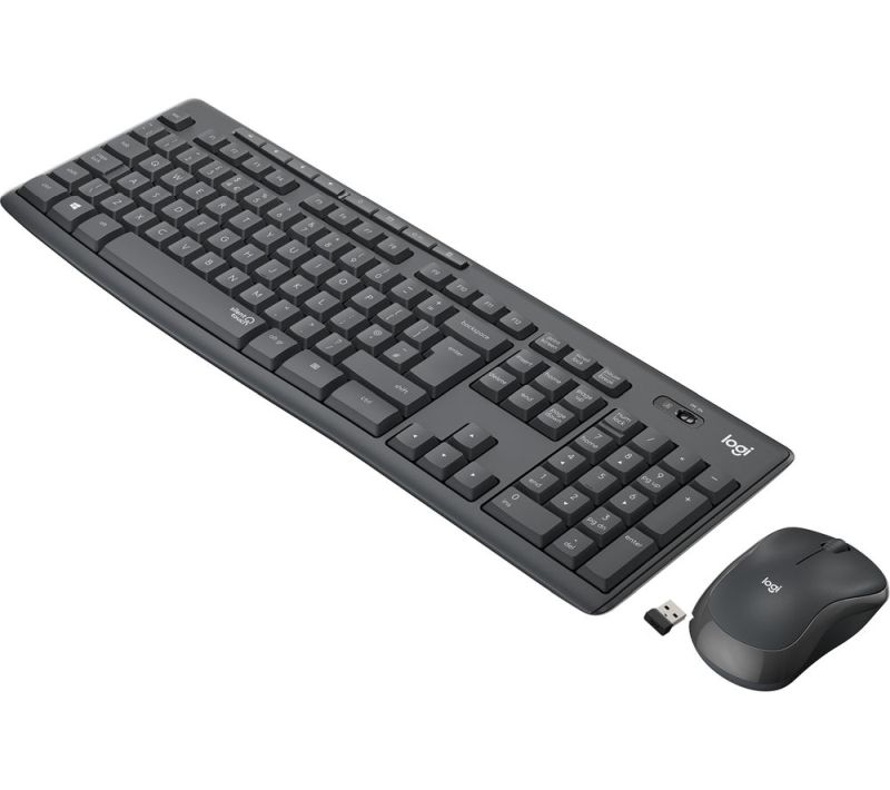 Keyboard Logitech Wireless Desktop MK295 Combo w/Mouse Silent