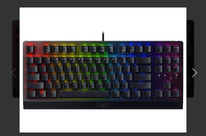 Keyboard Razer BlackWidow V3 Tenkeyless Mechanical Gaming RGB Chroma Yellow Switch