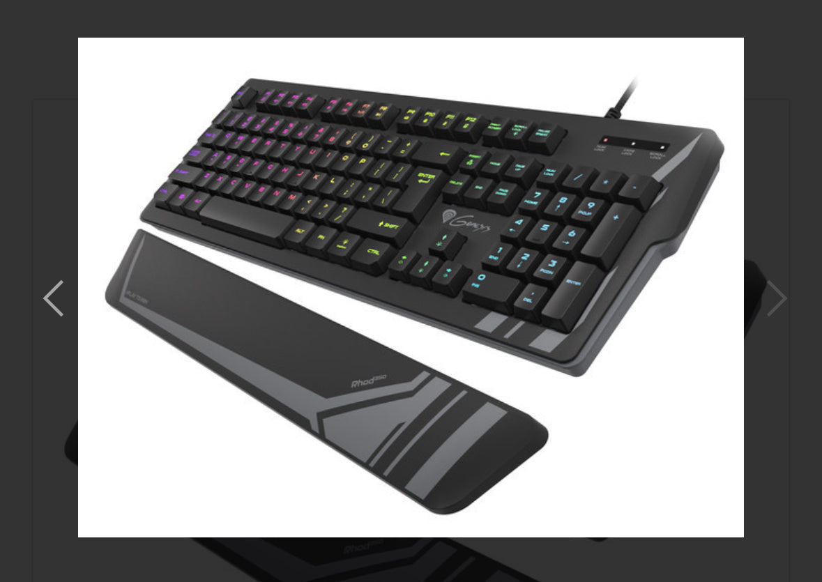 Keyboard Genesis Gaming RHOD 350 RGB Backlight