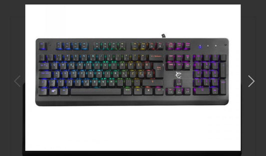 Keyboard White Shark Gaming Legionnaire X Mechanical Metal RGB