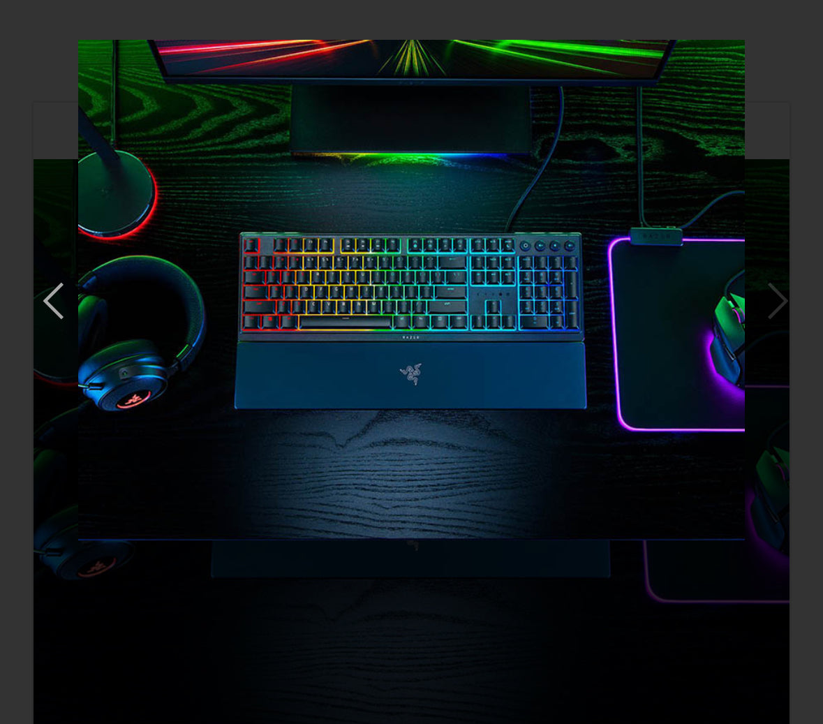 Keyboard Razer Ornata V3 Low Profile Mechanical Membrane Gaming RGB Chroma